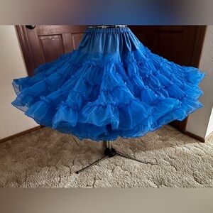 Vintage nylon Blue Petticoat.